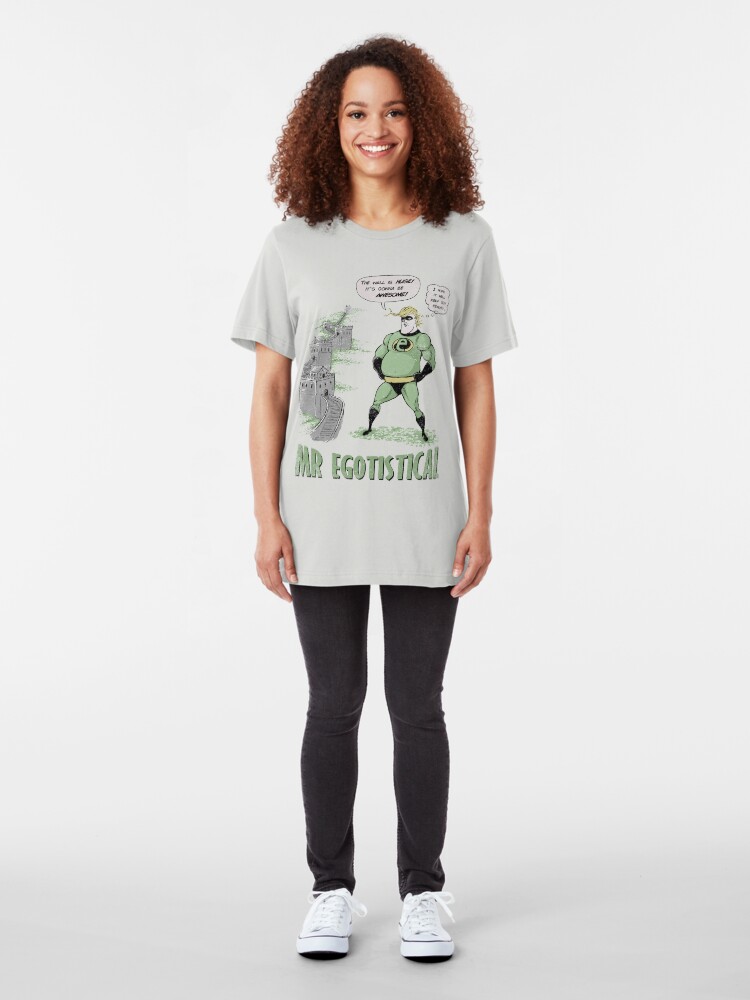 Alternate view of Mr Egotistical Slim Fit T-Shirt