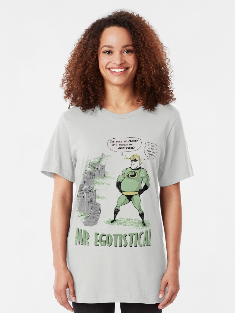 Alternate view of Mr Egotistical Slim Fit T-Shirt