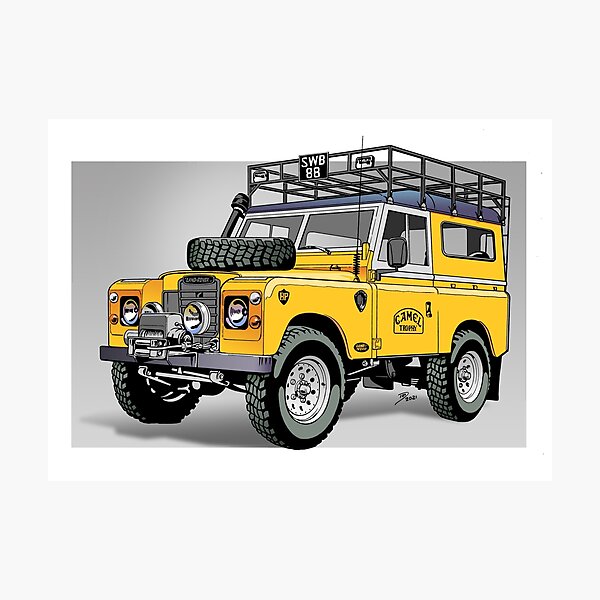 Camel Trophy Series 3 Photographic Print