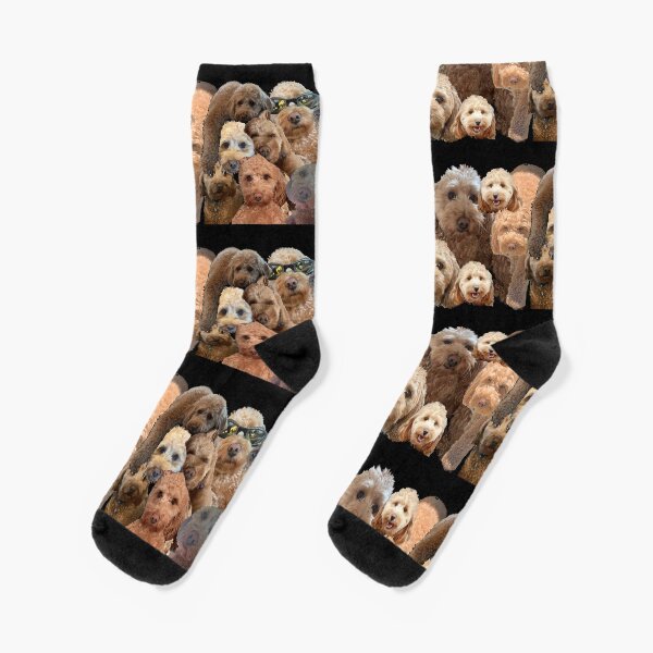 Item preview, Golden Doodle Collage designed and sold by Emma Hulet.