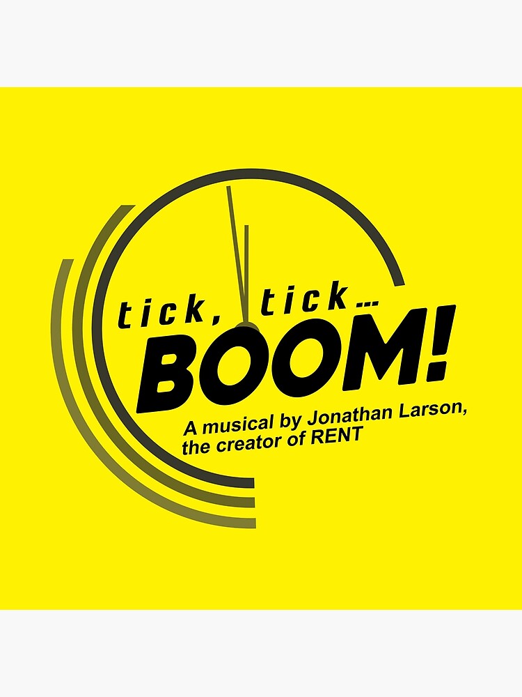 tick-tick-boom-poster-for-sale-by-youcefdesign1-redbubble