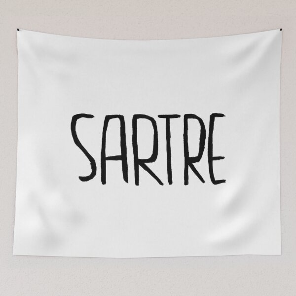 Item preview, French Writer, Sartre designed and sold by badlydrawnbabe.