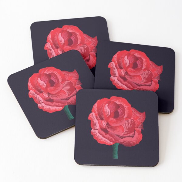Item preview, Red rose design designed and sold by crevettedesign.