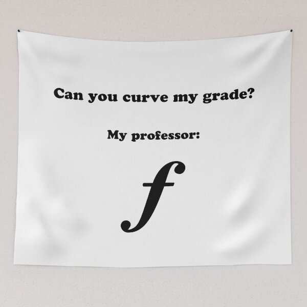 Item preview, Can you curve my grade? designed and sold by Gramophone Cafe.