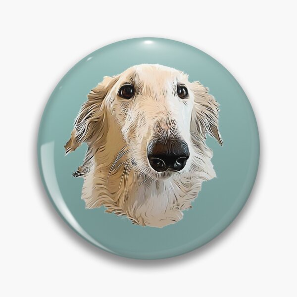 Item preview, Borzoi Beautiful Dog Head Art designed and sold by Elarex.