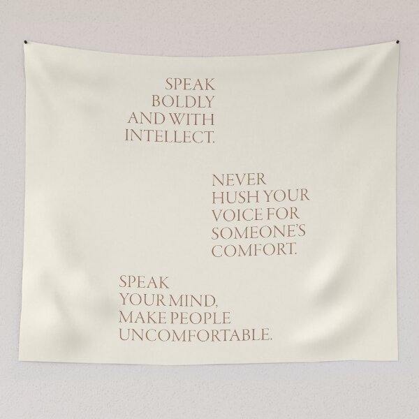 Item preview, Speak boldly and with intellect designed and sold by The Art of the  Pause.