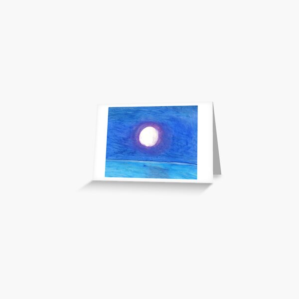 Item preview, Moon-lit sea designed and sold by MaryLOwen85.