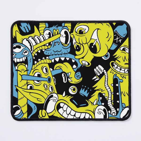 Item preview, Monstrous Creatures Collage designed and sold by Slap-Happy-Co.
