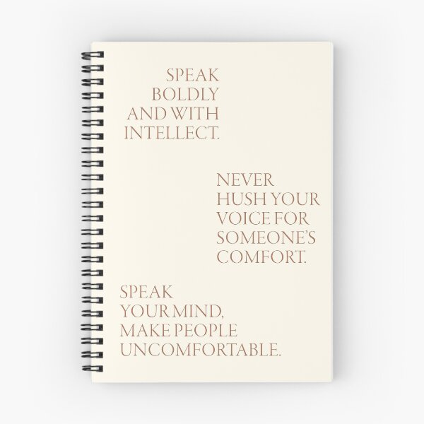 Item preview, Speak boldly and with intellect designed and sold by The Art of the  Pause.