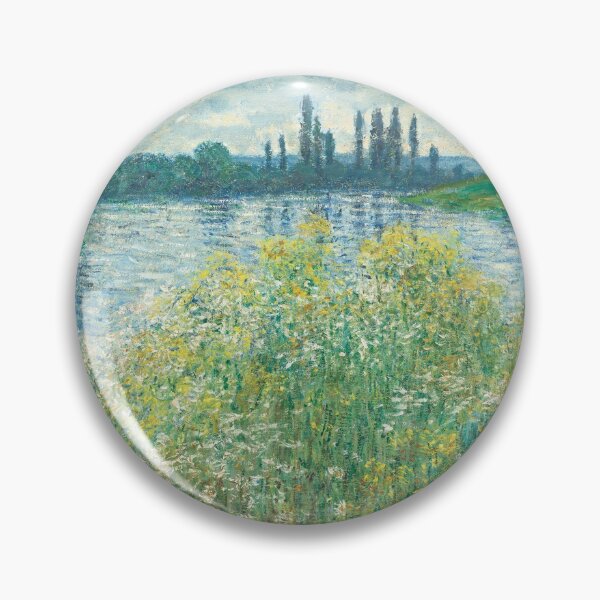 Item preview, Banks of the Seine, Vetheuil by Claude Monet designed and sold by MelsPlace.
