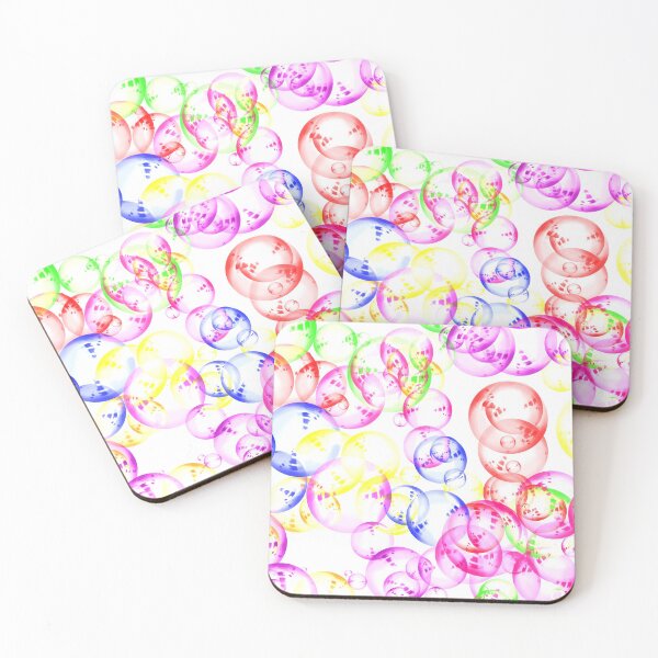 Item preview, Rainbow Soap Bubbles designed and sold by JadeRiverImages.
