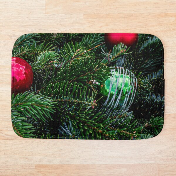 Item preview, green Christmas tree decoration red striped  designed and sold by Norbert Horacsek.