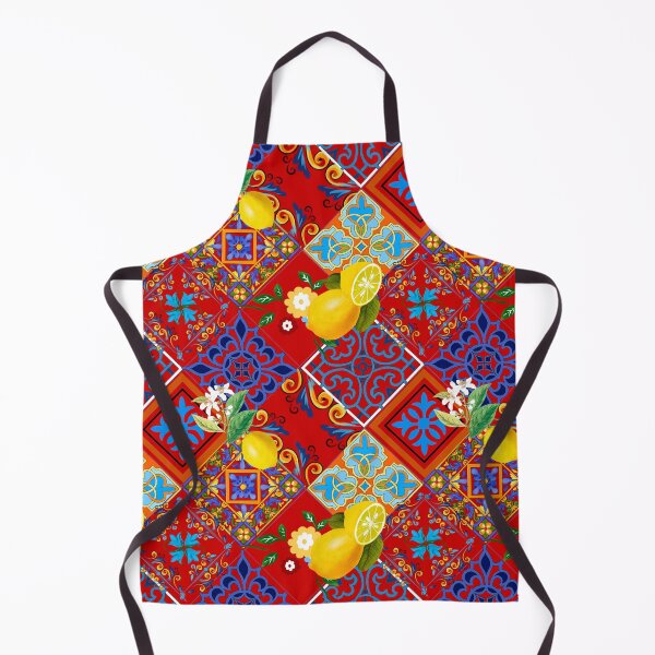 Item preview, Tiles,mosaic,azulejo,quilt,Portuguese,majolica,lemons,citrus. designed and sold by MariaMarinova.