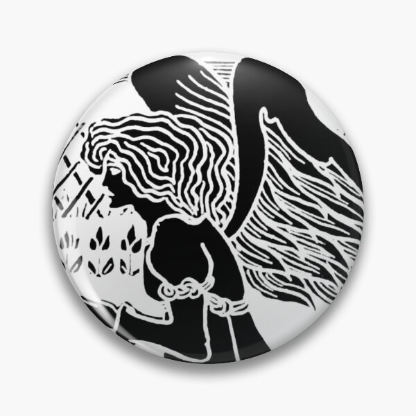 Item preview, Aubrey Beardsley Christmas Angel White designed and sold by Pixelchicken.