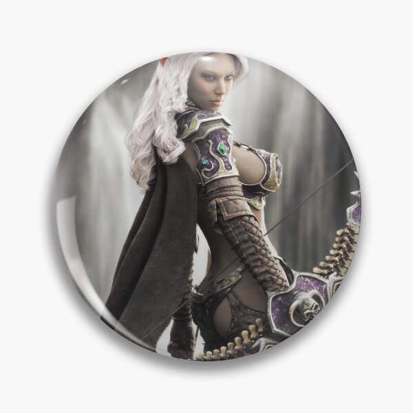 Item preview, Dark elf archer designed and sold by DigitalStorm.