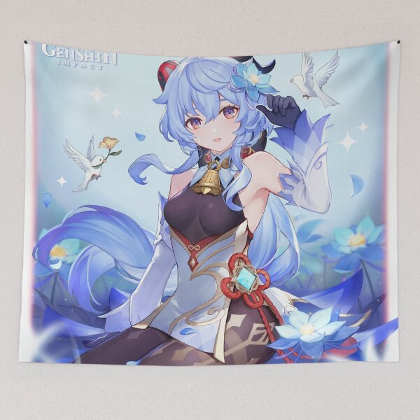 Item preview, Ganyu - Genshin Impact designed and sold by Aka-Hanako.