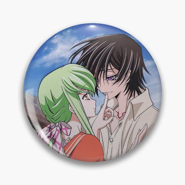 Badge Pins Lellouche & Suzaku & C. C. CODE GEASS: Lelouch of the