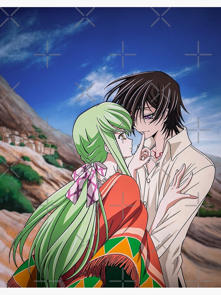 Official Art] Lelouch & C.C  Code geass, Code geass c.c, Anime