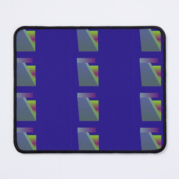 Item preview, Seamless neon abstract pyramid pattern designed and sold by Luciesika.