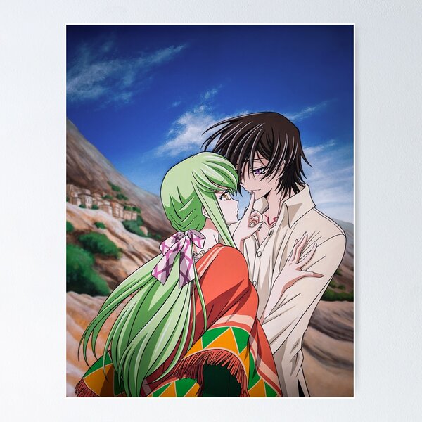 Code Geass Lelouch Lamperouge Anime Poster Canvas Art Poster And