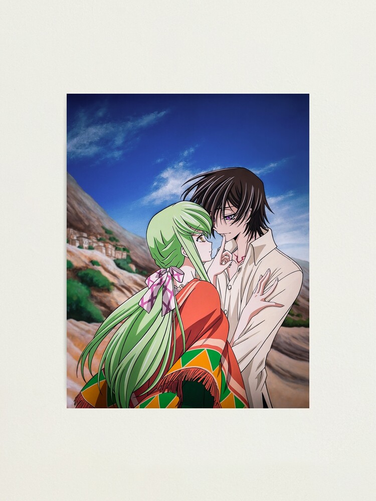 Say It Again fanart anime manga couple Photographic Print by