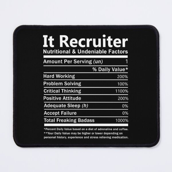 Item preview, It Recruiter T Shirt - Nutritional and Undeniable Factors Gift Item Tee designed and sold by oslandefren.