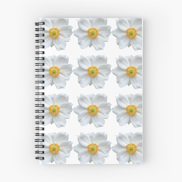 Item preview, White Anemone Flower Still Life Floral Photography designed and sold by CottoVerdi.