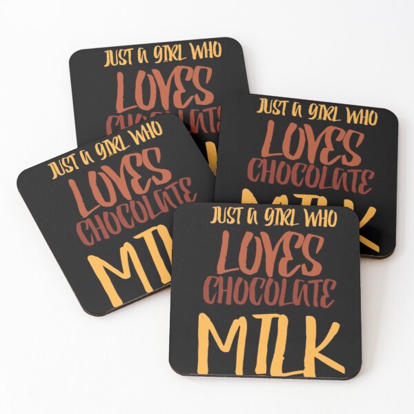 Item preview, Just A Girl Who Loves Chocolate Milk Premium designed and sold by Zyphrost ★★★★★ (✔).