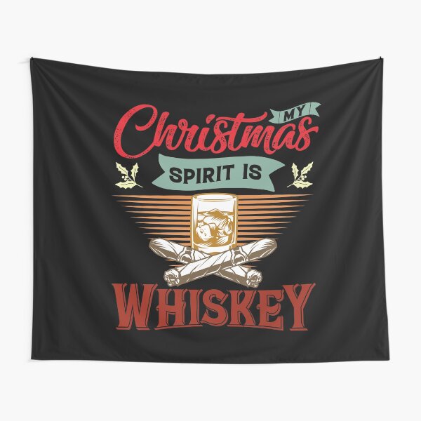 Item preview, My Christmas Spirit Is Whiskey - Whiskey Fans - Drinkers designed and sold by Theparticular.