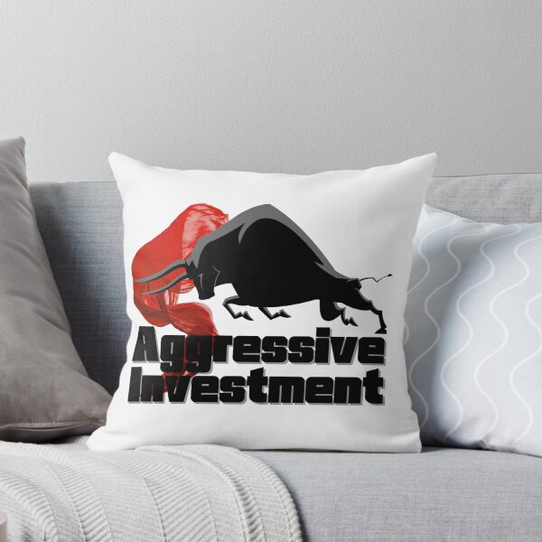 Item preview, Aggressive Investment Bull (Red Black) designed and sold by Joricherry.
