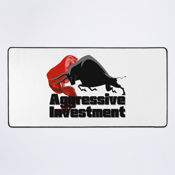 Item preview, Aggressive Investment Bull (Red Black) designed and sold by Joricherry.