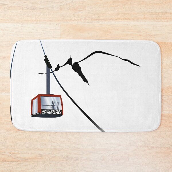Item preview, Copy of Chamonix Aiguille du Midi Cable car mountain leewarddesign designed and sold by leewarddesign.