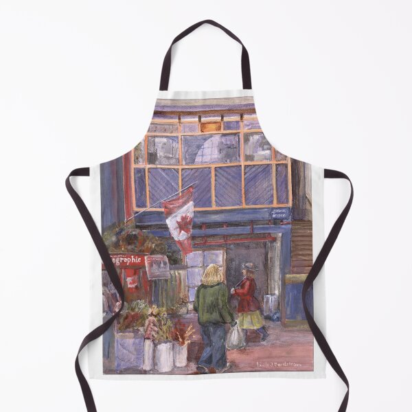 Item preview, Saint John City Market (with Canada Flag) designed and sold by artattic.