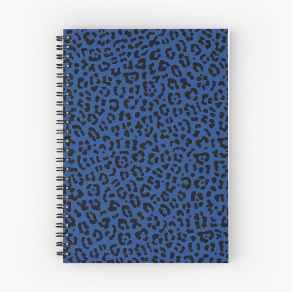 Item preview, BLUE + BLACK LEOPARD designed and sold by MerakiCreative.