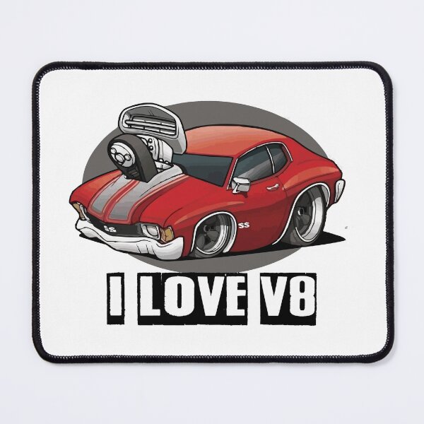 Item preview, I LOVE THE V8. designed and sold by Pablo Isaac.