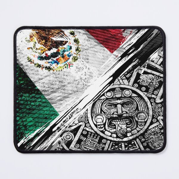 MEXICAN AZTEC CROSS FLAG