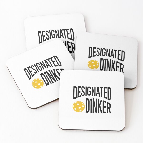 Item preview, Funny Pickleball Pun Designated Dinker Black designed and sold by whyitsme.