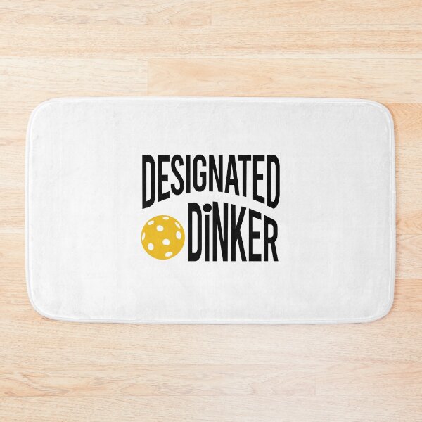 Item preview, Funny Pickleball Pun Designated Dinker Black designed and sold by whyitsme.