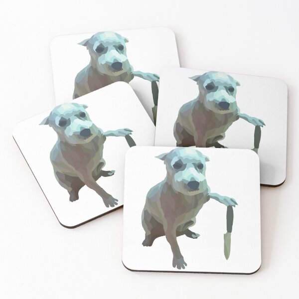 Item preview, Dog with Knife designed and sold by hegdesigns.