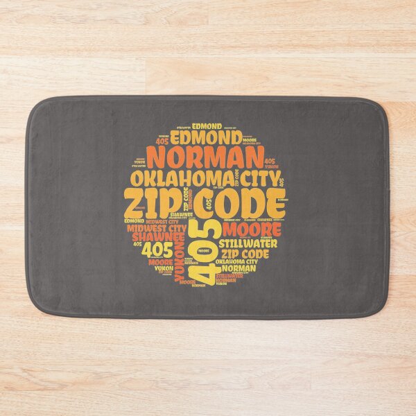 Item preview, Oklahoma city zip code 405 designed and sold by Delicarte.