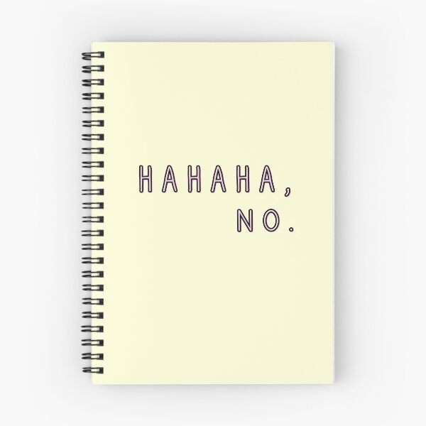 Item preview, HAHAHA, NO. designed and sold by alchemytree.