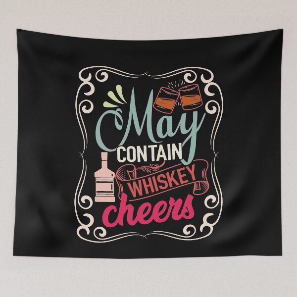 Item preview, May Contain Whiskey Cheers - Whiskey Fans - Drinkers designed and sold by Theparticular.
