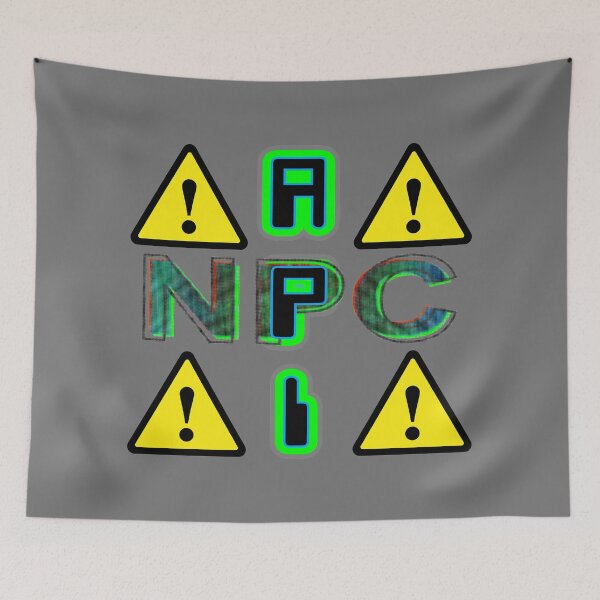 Item preview, API Over NPC Warning designed and sold by TMPSG.
