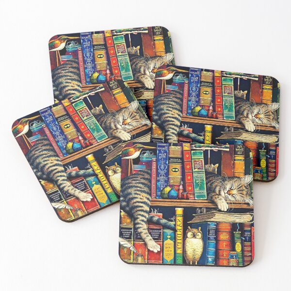 Item preview, Cat Sleep Literary Naps designed and sold by 2692Artwork.