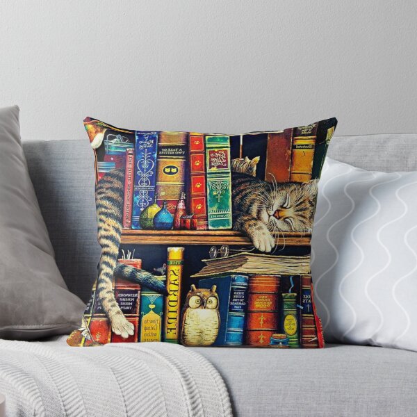 Item preview, Cat Sleep Literary Naps designed and sold by 2692Artwork.