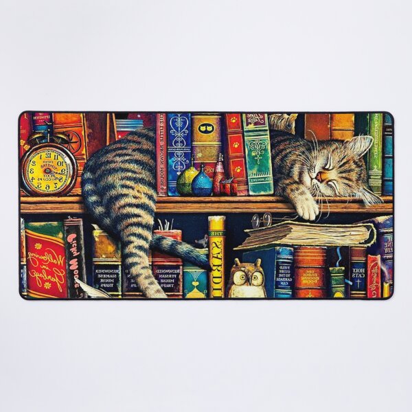 Item preview, Cat Sleep Literary Naps designed and sold by 2692Artwork.
