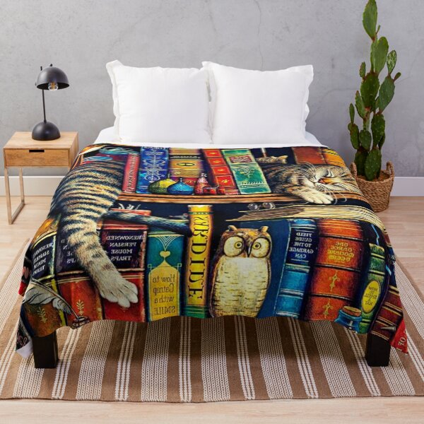 Item preview, Cat Sleep Literary Naps designed and sold by 2692Artwork.