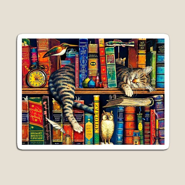 Item preview, Cat Sleep Literary Naps designed and sold by 2692Artwork.