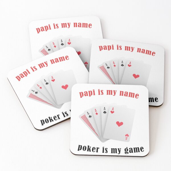 Item preview, Papi is my name poker is my game father gift  designed and sold by fatimaezzahra27.