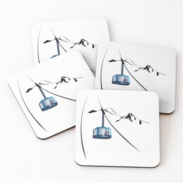 Item preview, Undersberg Bavaria Cable car mountain leewarddesign designed and sold by leewarddesign.